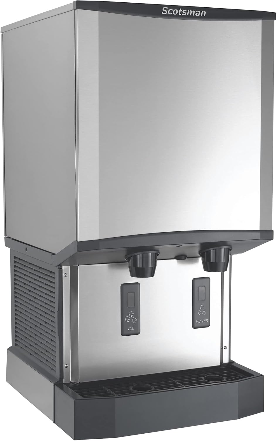 Scotsman HID540A-1 Meridian Countertop Air Cooled Ice Machine and Water Dispenser - 40 lb. Bin Storage
