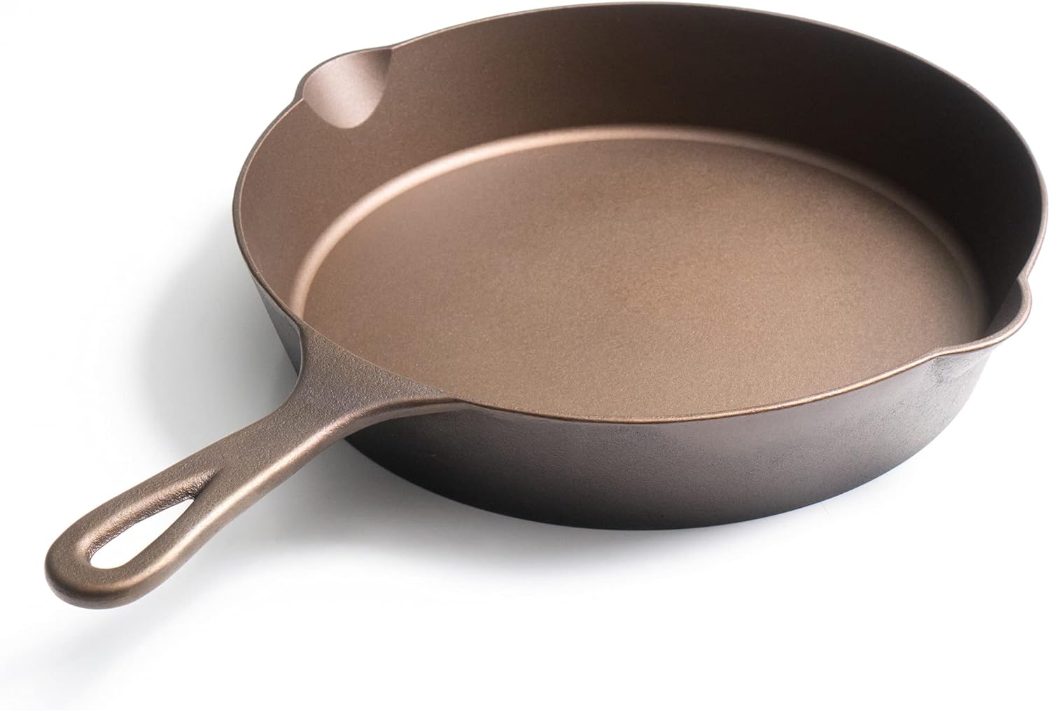 Lightweight Cast Iron Skillet - 10.5” Pre-Seasoned Frying Pan - Lancaster Cast Iron - Made in USA