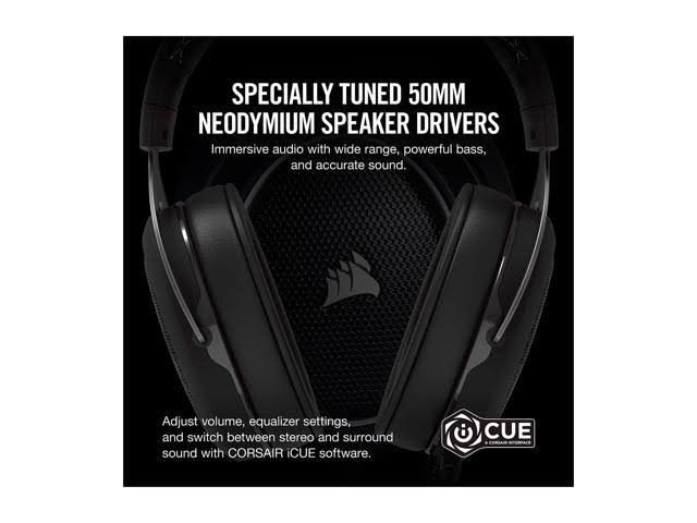 Corsair HS60 Surround Gaming Headset - White/Black