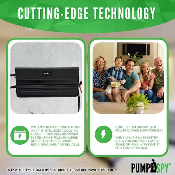 PumpSpy 2000-Watt Backup Power System for Primary Sump Pumps - Shop Hardware Tools Online Store