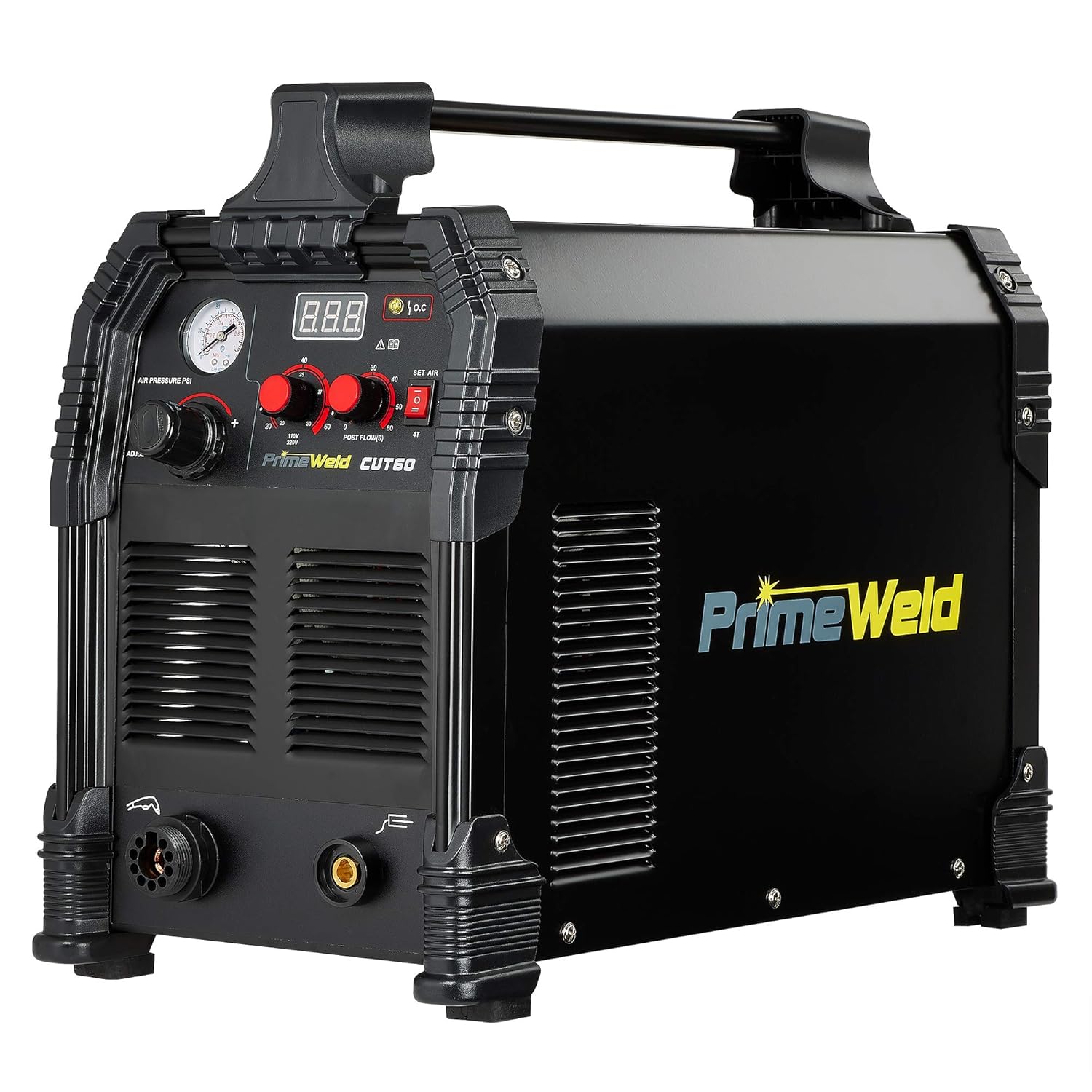 PRIMEWELD CUT60 60Amp Non-Touch Pilot Arc PT60 Torch Plasma Cutter 110V/220V Dual Voltage 3 Year Warranty