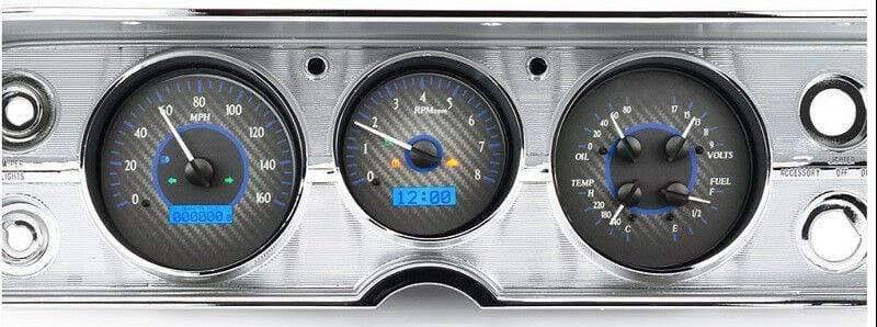 Dakota Digital 64 65 Chevy Chevelle El Camino Analog Gauges Kit VHX-64C-CVL-C-B