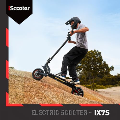 iScooter Electric Scooter Adults, 28/38 MPH Top Speed & 40/50 Miles Long Range Escooter, 10/11" Offroad Pneumatic Tire Scooters for Adults with Cruise Control, Dual Suspensions, Foldable E-Scooter