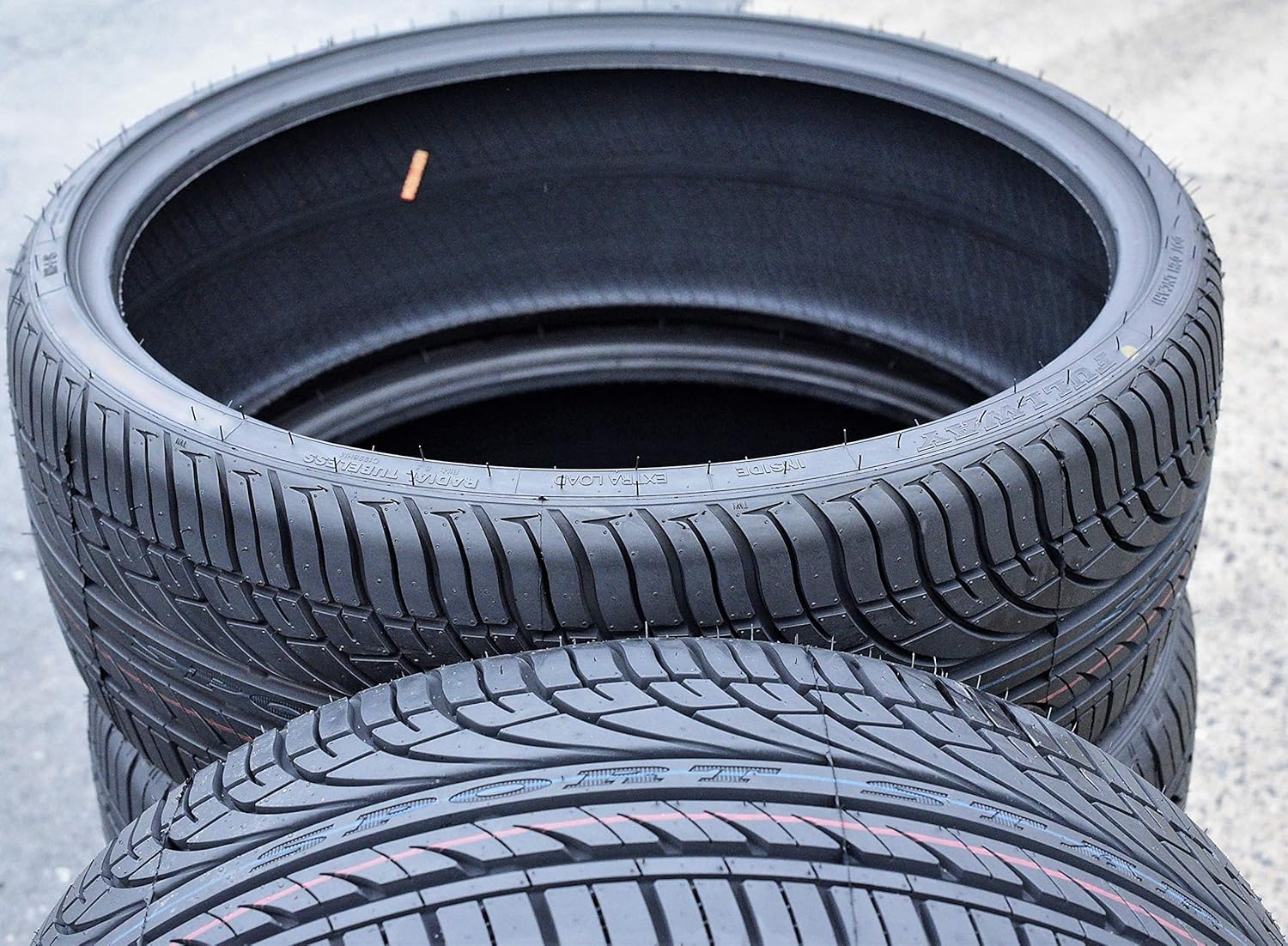 Set of 4 (FOUR) Fullway HP108 All-Season High Performance Radial Tires-295/25R22 295/25ZR22 295/25/22 295/25-22 97W Load Range XL 4-Ply BSW Black Side Wall