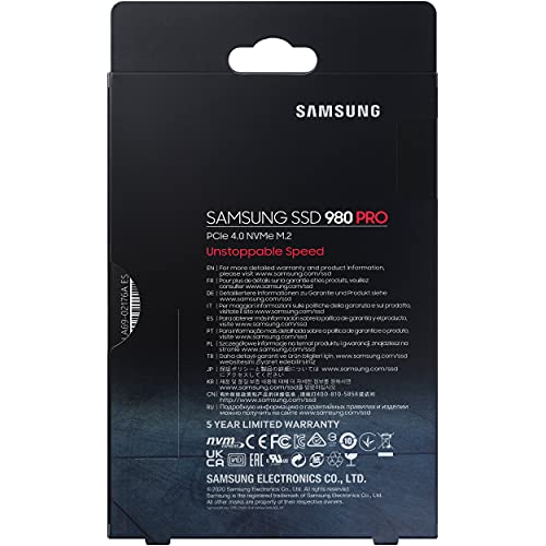 Samsung 980 PRO 1TB PCIe SSD