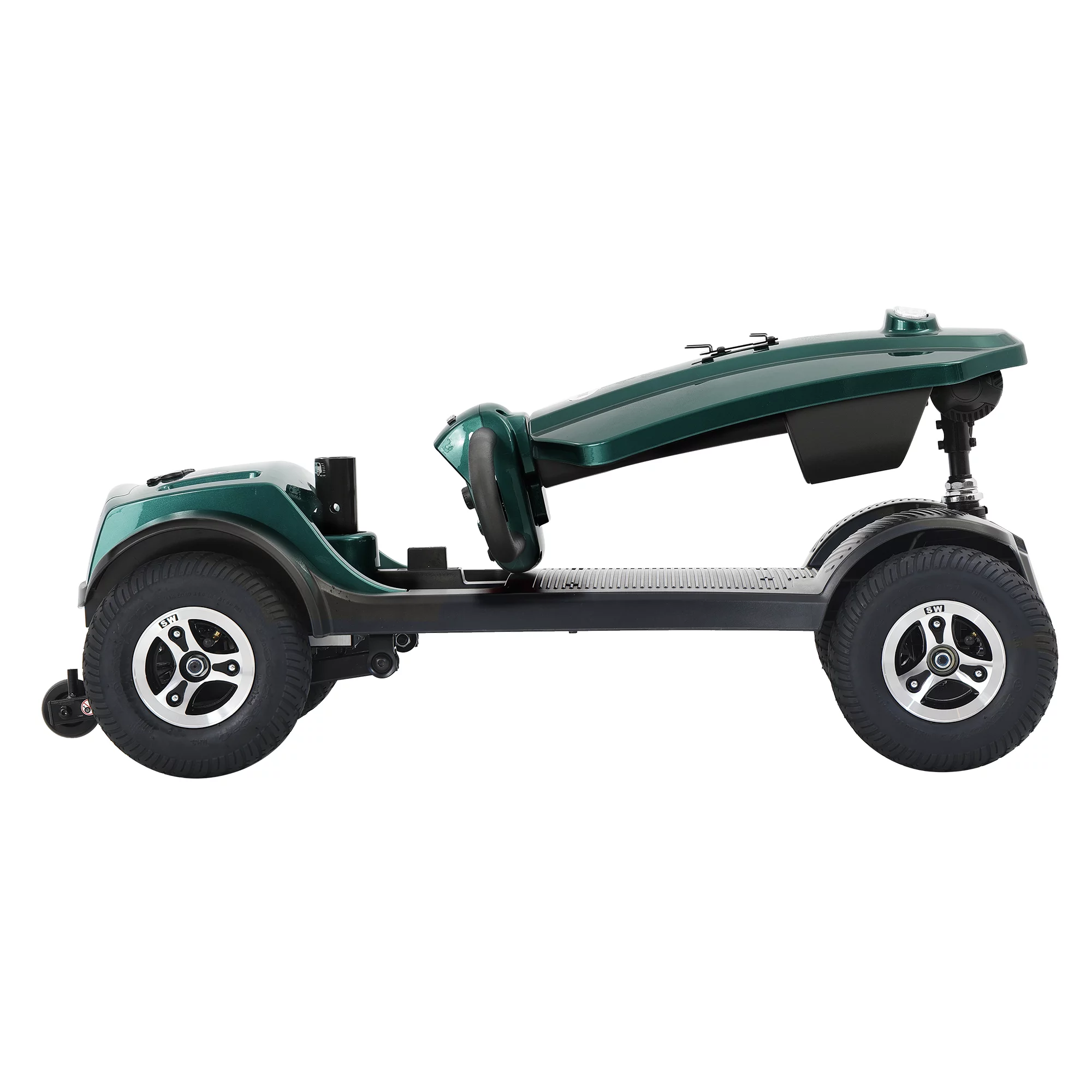 Metro Mobility Senior Scooter Folding Scooter 4 Wheel Scooter with USB Port Purple