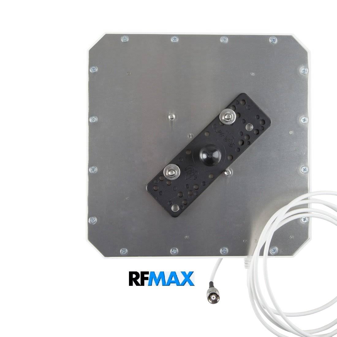 RCPL-902-8-RTM-8: 10x10 inch IP54 LHCP Antenna for FCC RFID Readers: Impinj R420 u0026 Zebra FX7500