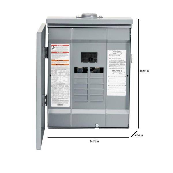 Square D 100A Load Center HOM816M100PRB