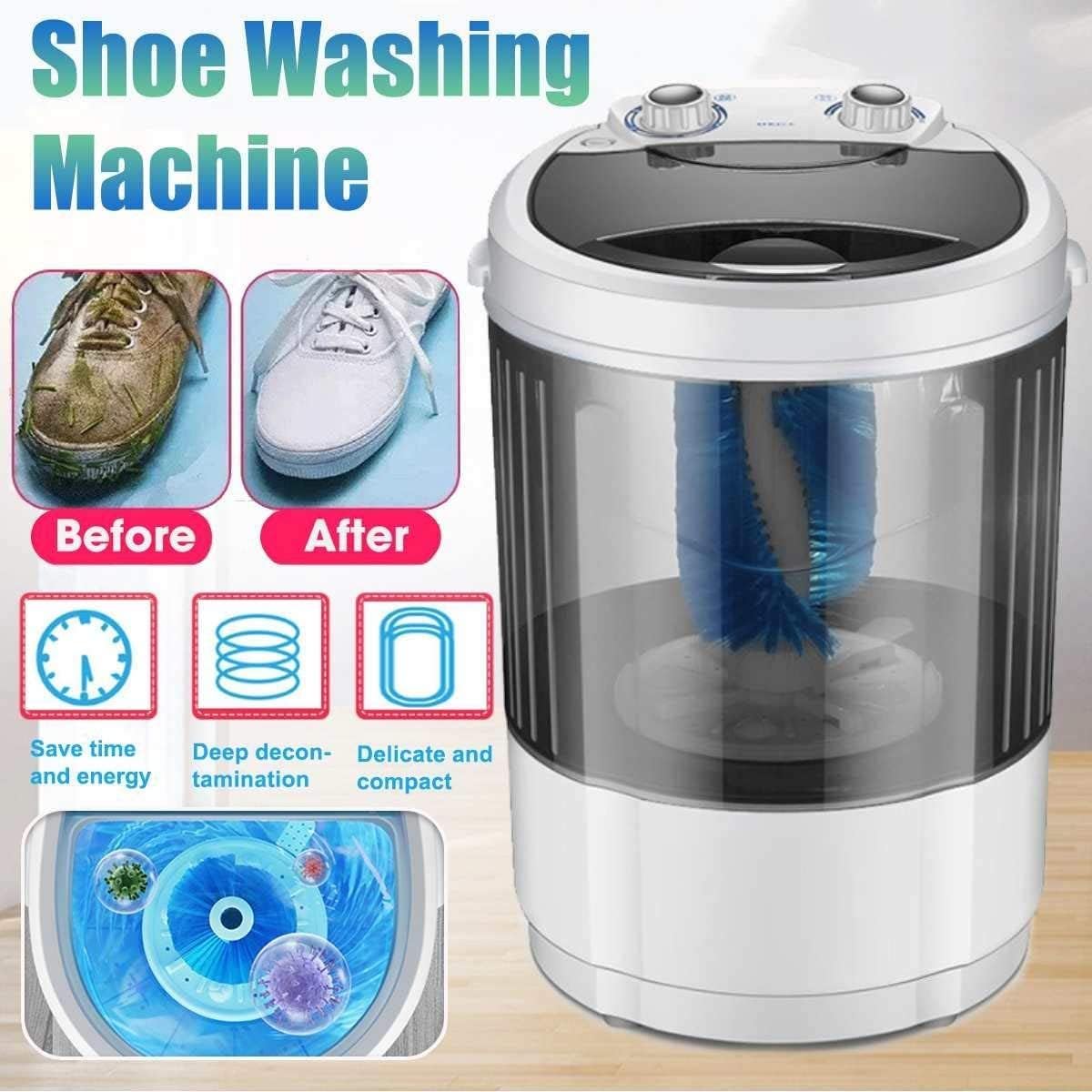 Mini shoe washing machine, portable shoe washing machine, portable shoe washing machine, children's shoe washing machine, children's shoe washing machine, rotary controller 3 in 1 for children