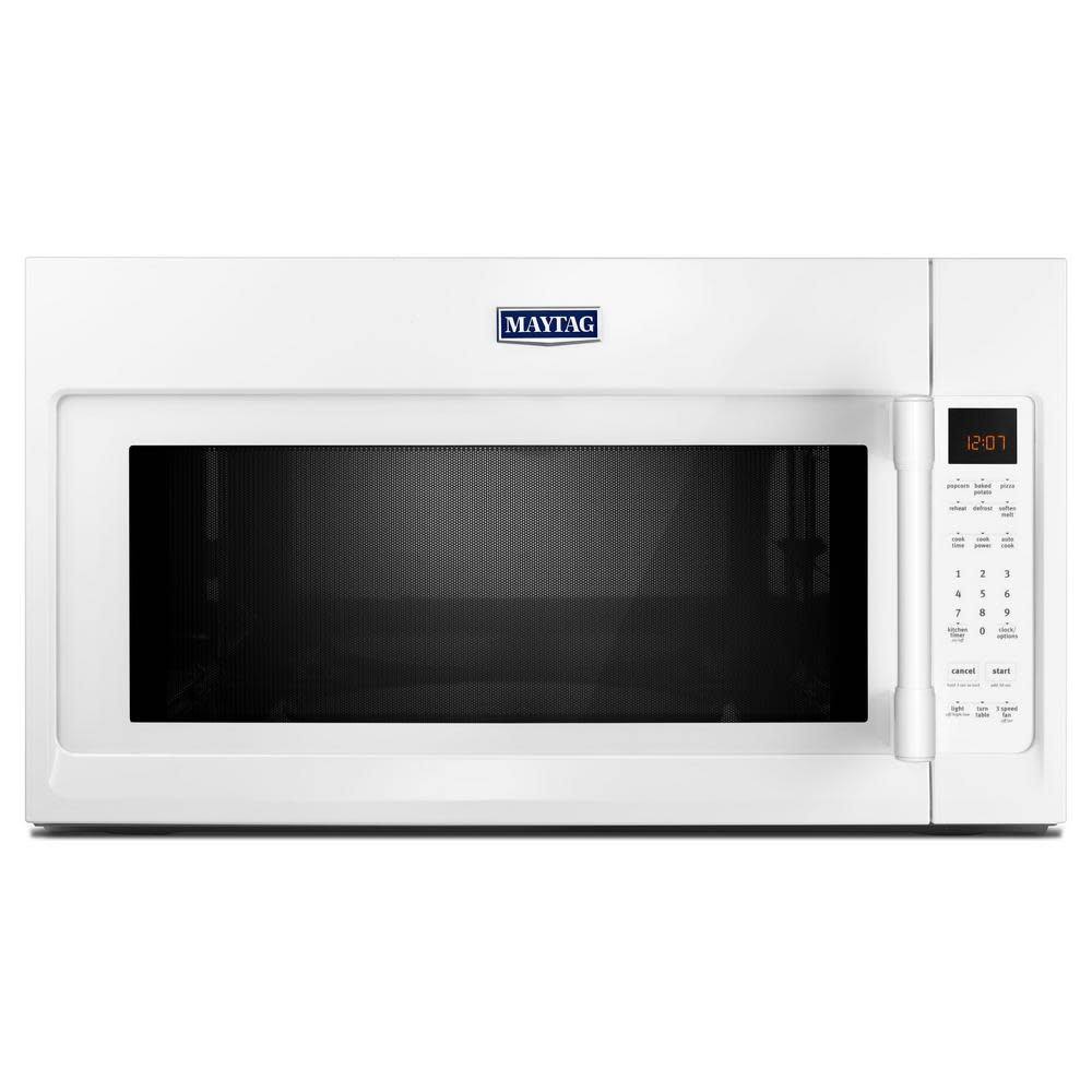 Maytag MMV4206FW Over-the-range Microwave with Interior Cooking Rack - 2.0 Cu. ft. White - Avayadevconnect
