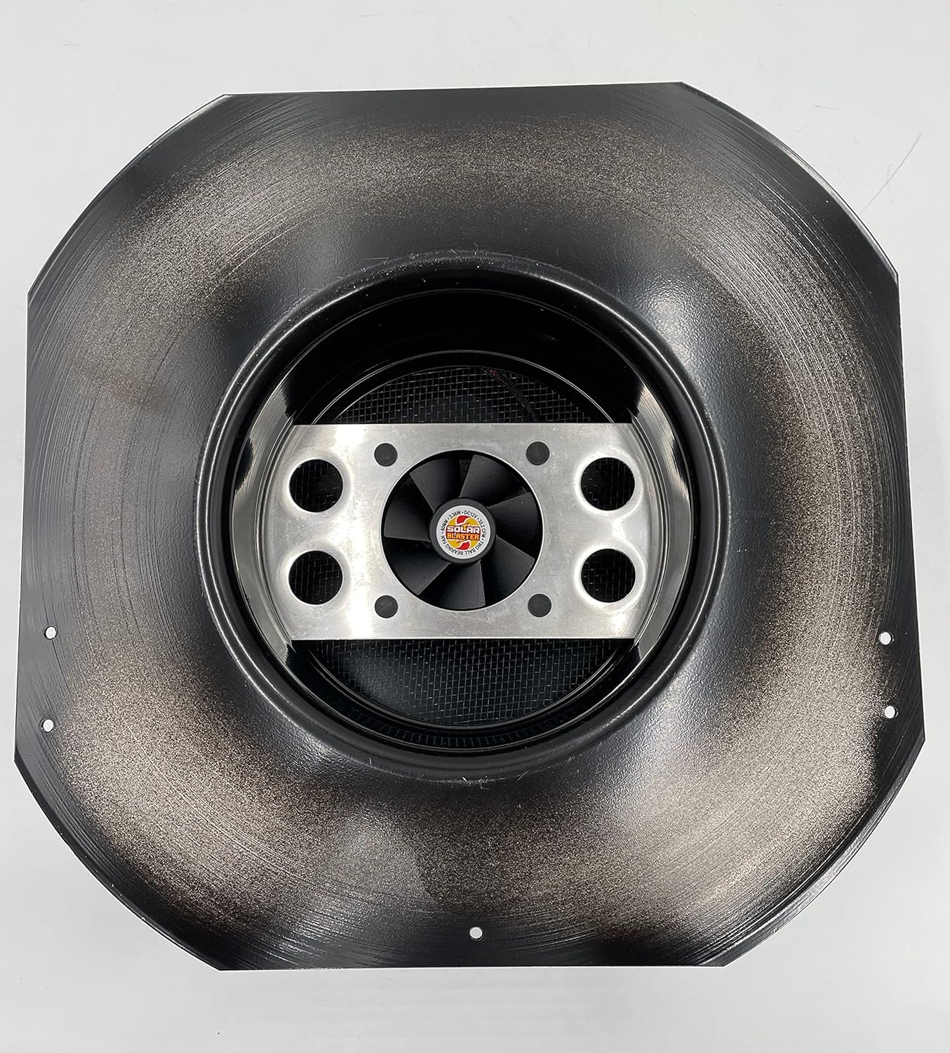 Solar RoofBlaster 2.0 with Black Vent | Solar Attic Vent | Solar Roof Vent | Solar Roof Attic Fan | New and Improved Design