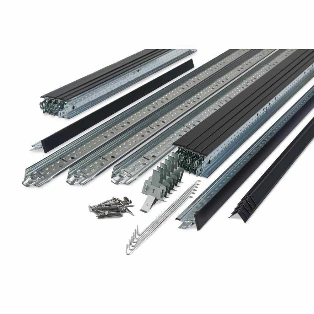 Armstrong Ceilings QUICKHANG 2-ft x 2-ft Black 64-sq ft Black Ceiling Grid Kit 6362Bl - Shop Hardware Tools Online Store