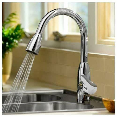 American Standard 4175.300.075 Colony Soft Pull-Down Kitchen Faucet Stainless