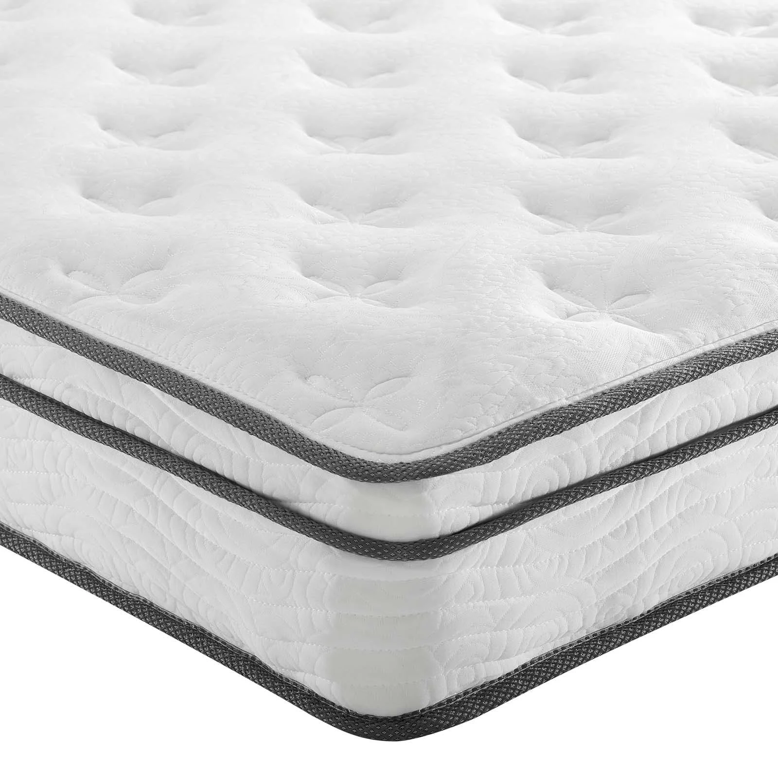 Modway Jenna 8x22 Twin Innerspring Mattress - White