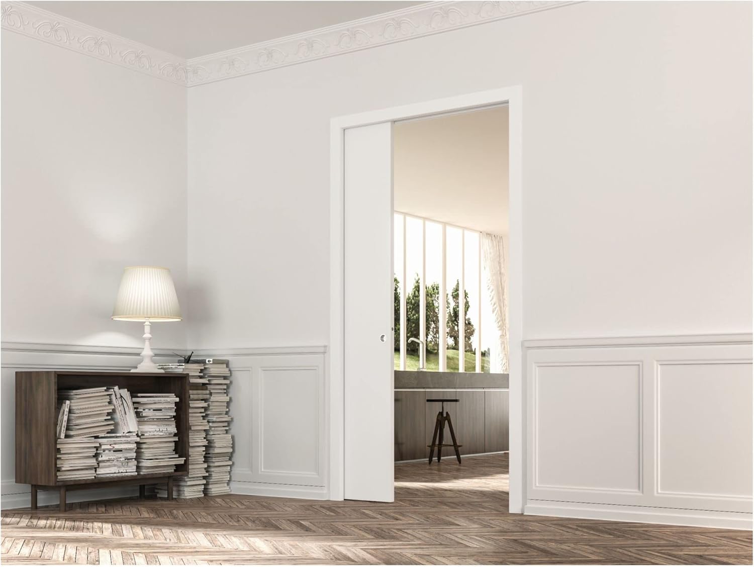 Eclisse Pocket Door Systems Frame Kit (2x6 Wall) (36" x 84")