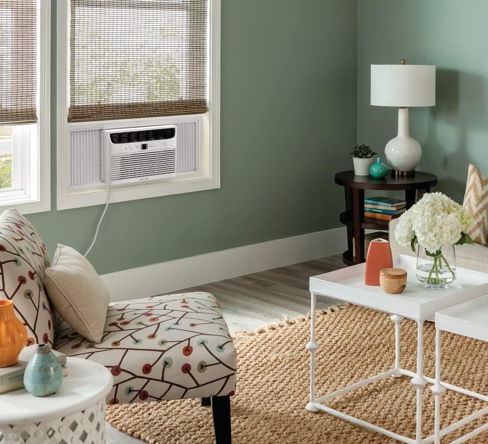 Frigidaire FHWW083WBE Window Air Conditioner, 8000 BTU, White