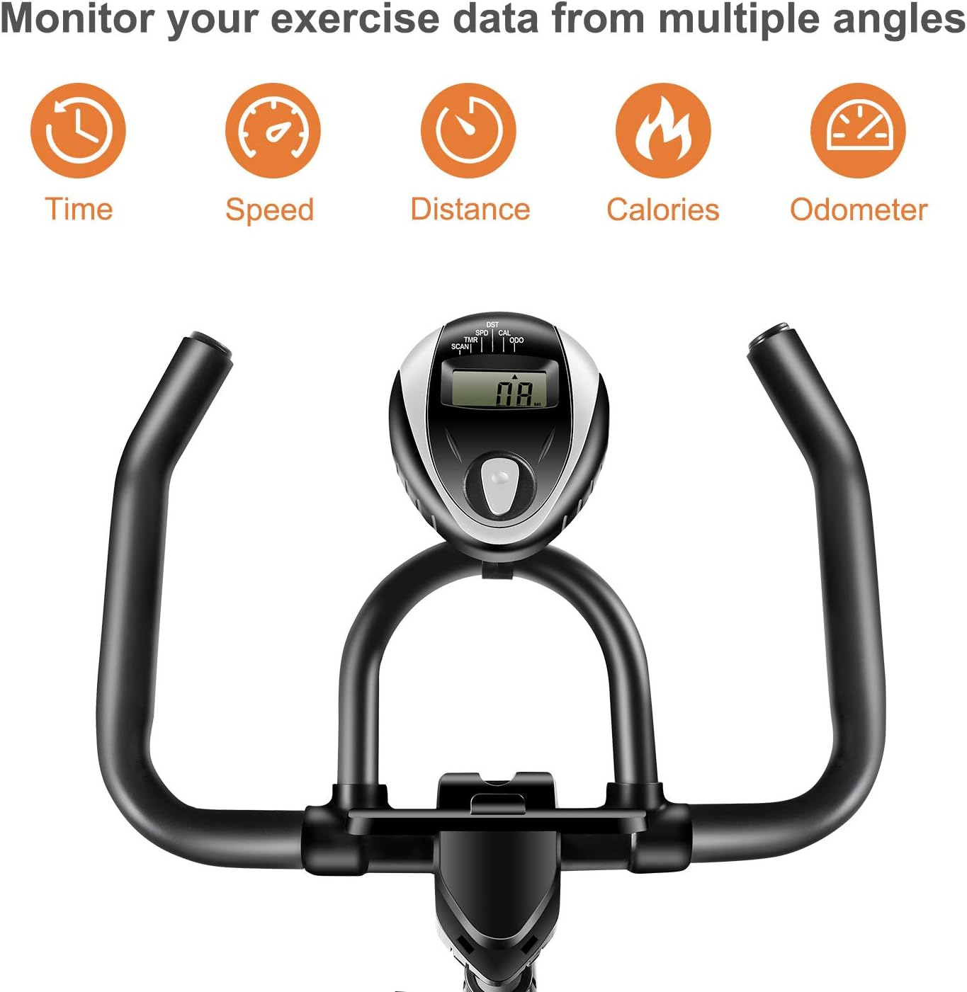 RELIFE REBUILD YOUR LIFE Exercise Bike Indoor Cycling Bike Fitness Stationary All-inclusive Flywheel Bicycle with Resistance for Gym Home Cardio Workout Machine Training New Version