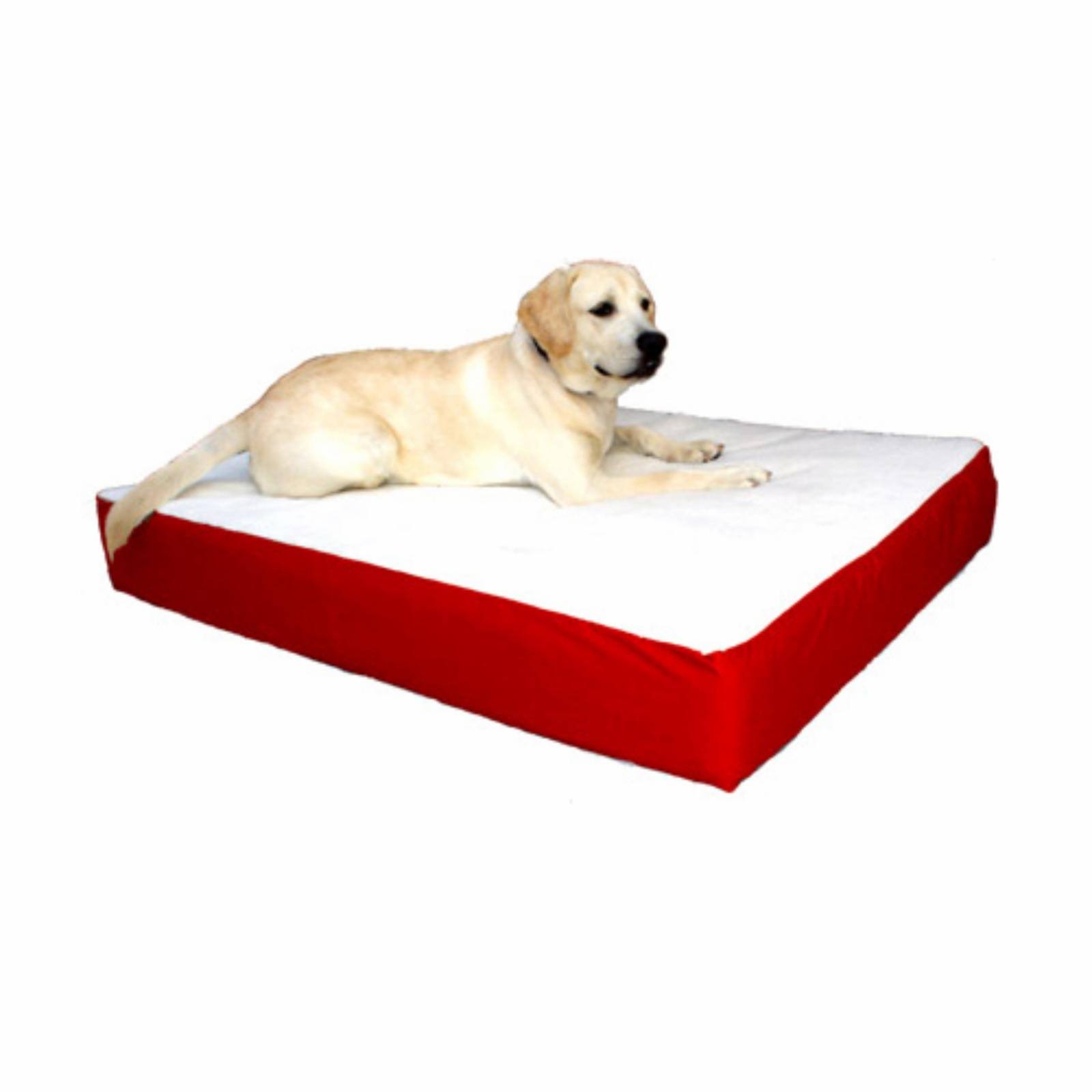 Majestic Pet Orthopedic Double Pet Bed Red