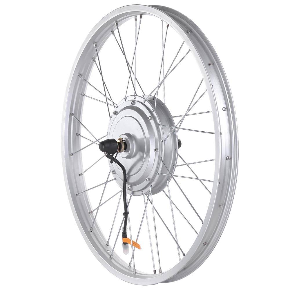 36V 750W 24x22 Front Wheel Electric Bicycle Ebike Conversion Kit for 24x22x1.95x22-2.5x22 Tire