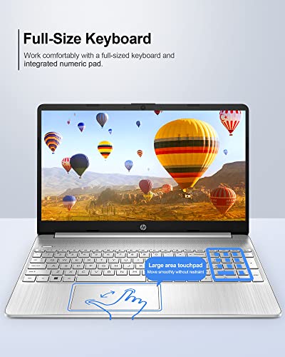 HP 2024 Newest 15.6" Touchscreen Business Laptop, Windows 11 Pro, 32GB RAM, 1TB SSD, Intel i3-1115G4 Processor, Long Battery Life, Fast Charge, Bluetooth, WiFi, HDMI, with Laptop Stand
