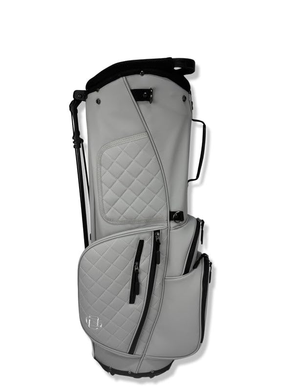 Luxury Golf Stand Bag – 14-Way Divider, 7 Pockets, Lightweight Construction – Premium Design for Superior Organization, Comfort, and Durability (Gray)
