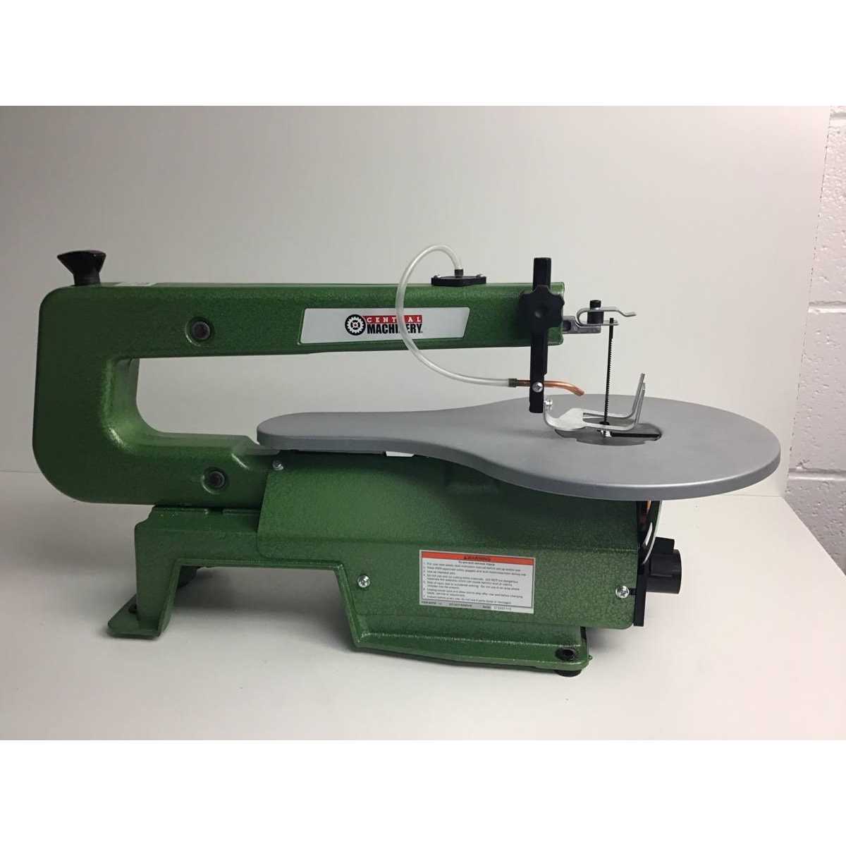 Central Machinery 16 in. Variable Speed Scroll Saw - Shop Hardware Tools Online Store