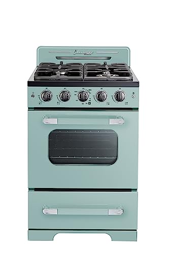 Classic Retro 24-inch 2.9 cu/ft Natural Gas Range with Sealed Burners