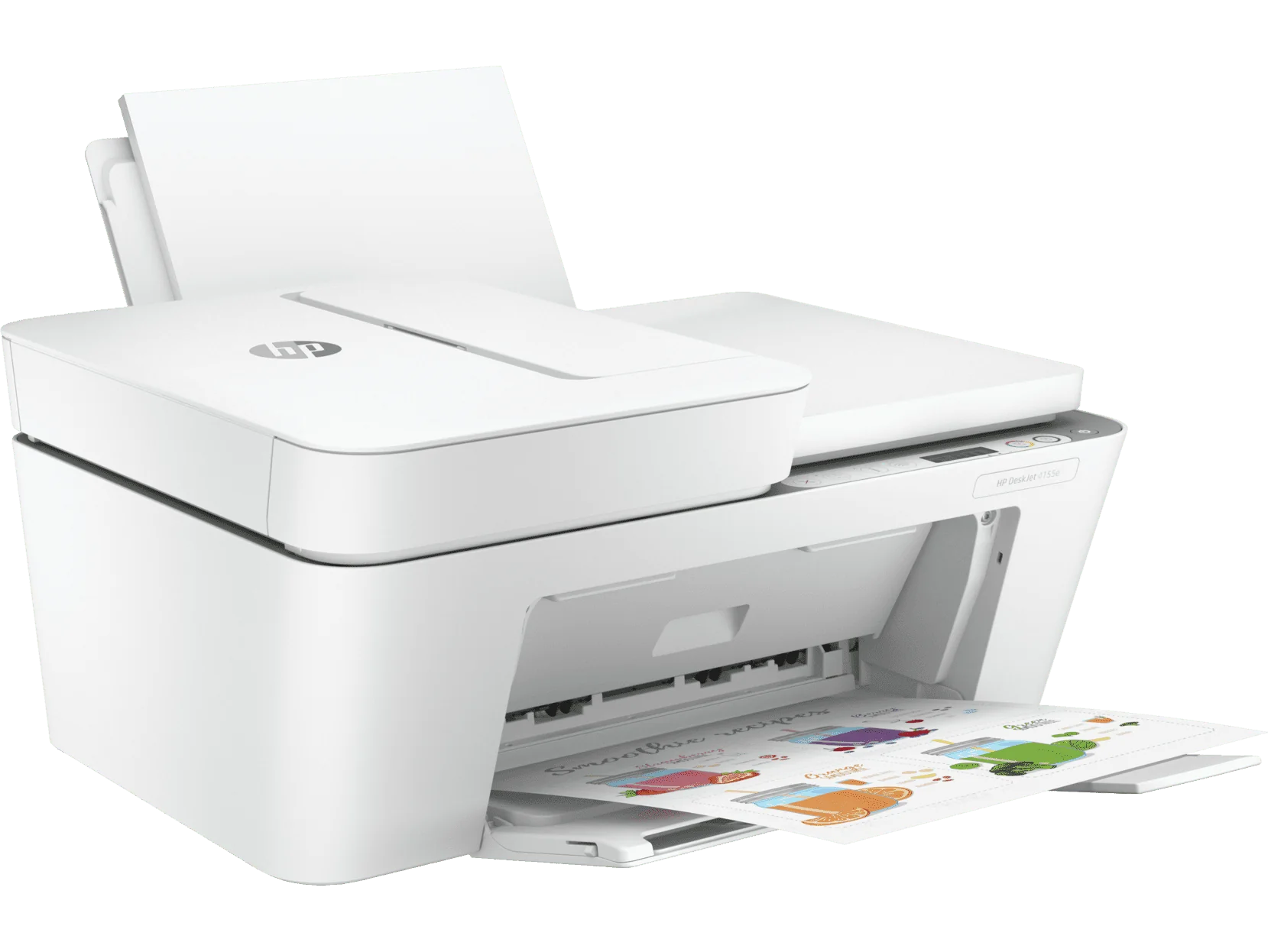 HP DeskJet 4155e All-in-One Inkjet Printer, Color Mobile Print, Copy, Scan, Send