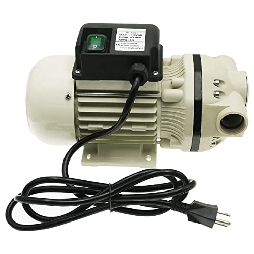 FL-540B Chemical Pump Electric Self Priming Pump 115V 40L/Min (10.5GPM)40PSI 2.75Bar PA66 Used For Spray Irrigation Liquid Transportation Refueling Equipment