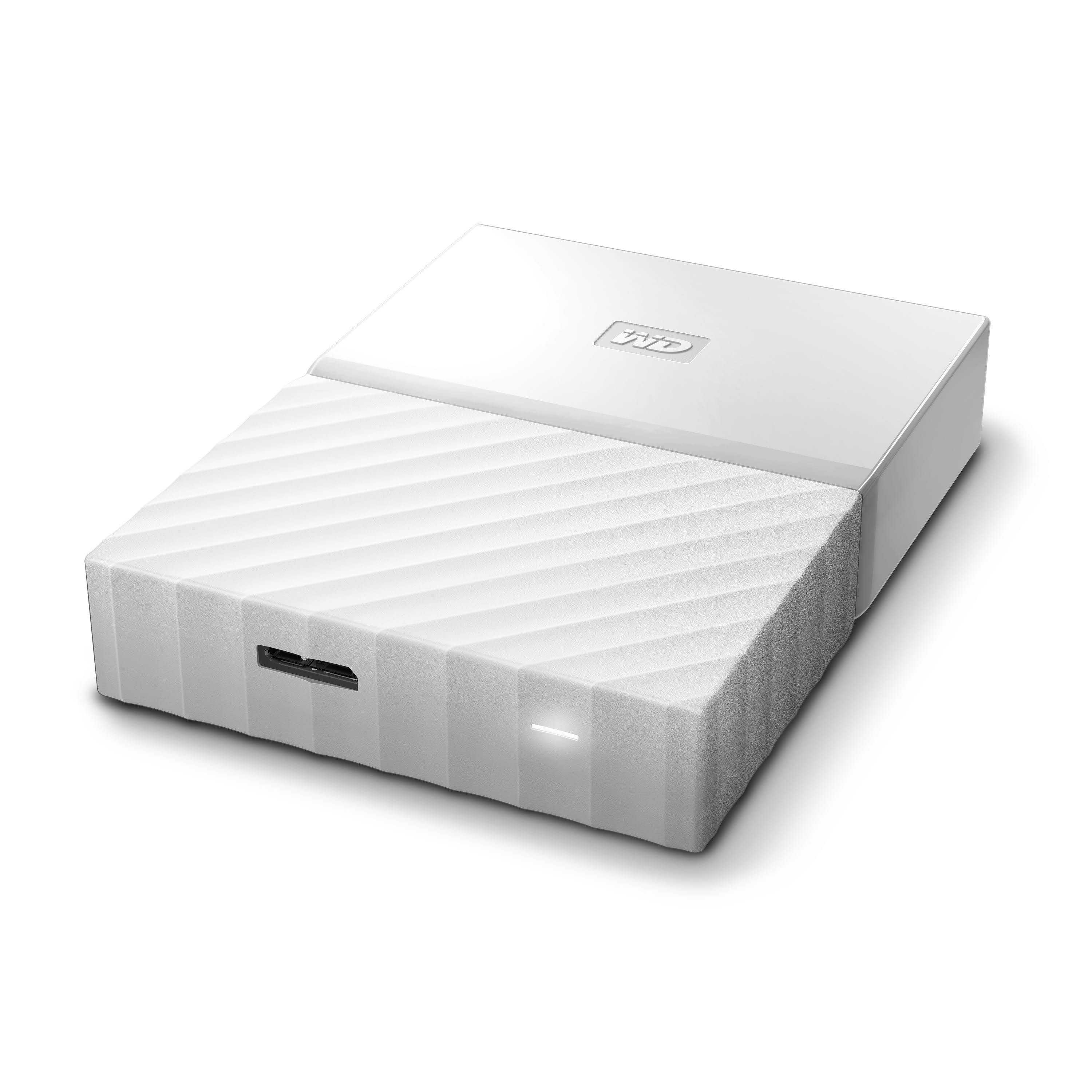WD 3tb My Passport Portable Hard Drive USB 3.0 Wdbyft0030bwt-wesn - White