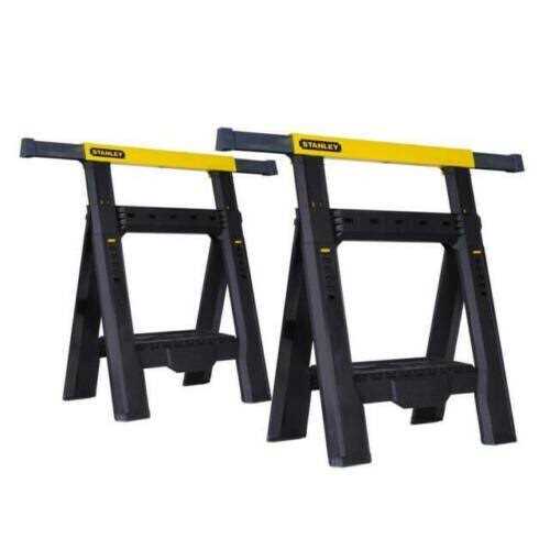 Stanley 29 x 31 in. 750 lbs Sawhorse Set - Shop Hardware Tools Online Store