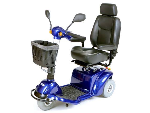 Drive Medical Clever Lite Walker Rollator Flame Blue (Junior - 5x22)