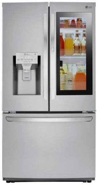 LG LFXC22596S 22 cu.ft. Stainless Smart Counter-Depth Refrigerator