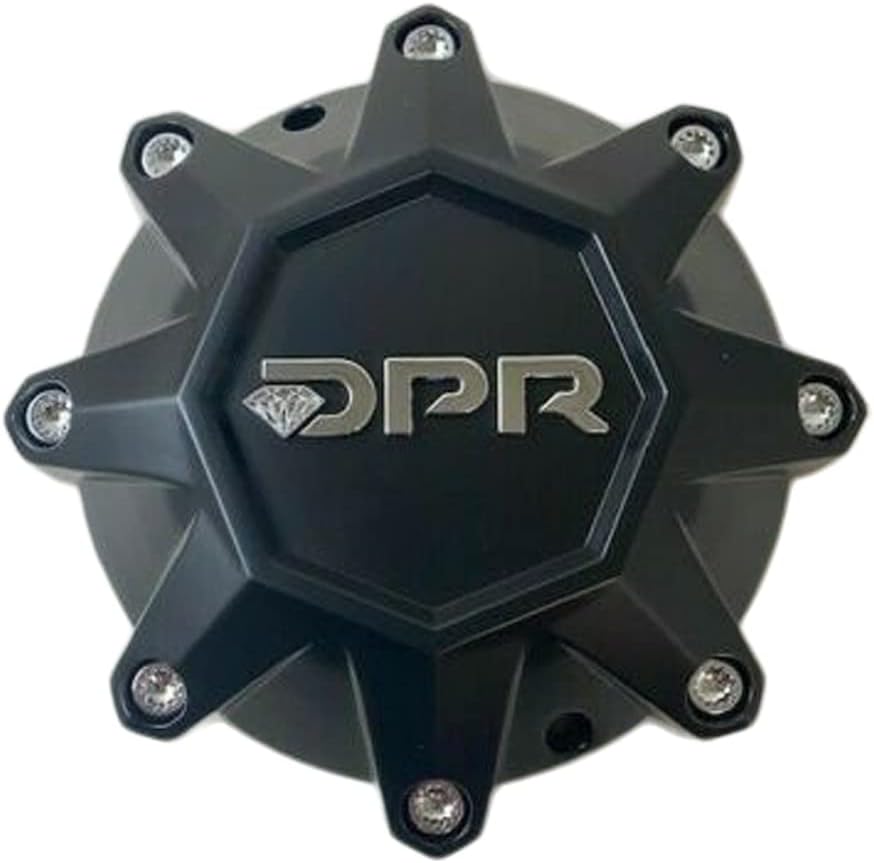 DPR Wheels DPR-8-CAP LG1401-10 Matte Black Center Cap