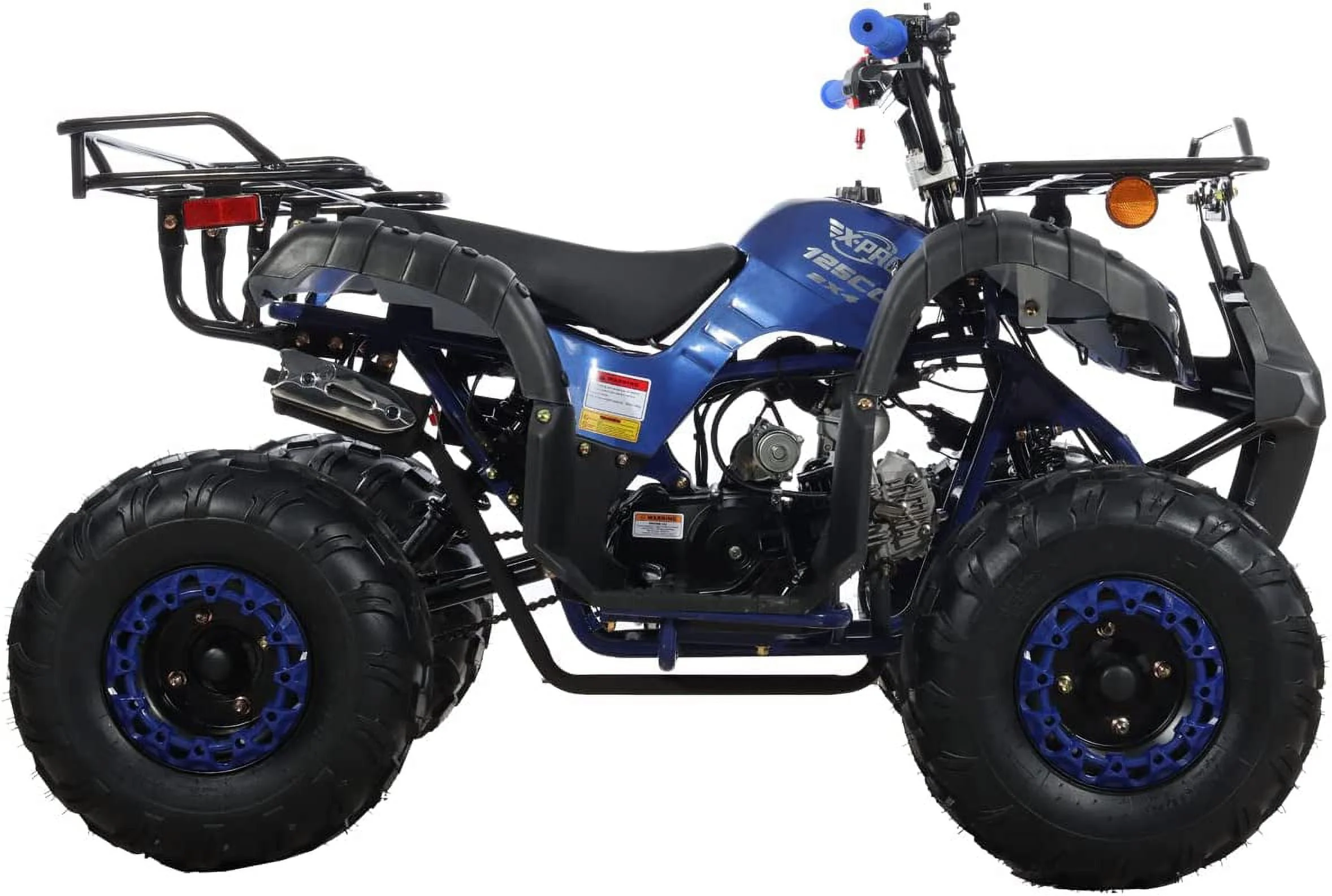 X-Pro Brand New 125cc Gas ATV, Automatic Transmission w/Reverse Remote Control Big 19/18 Tires