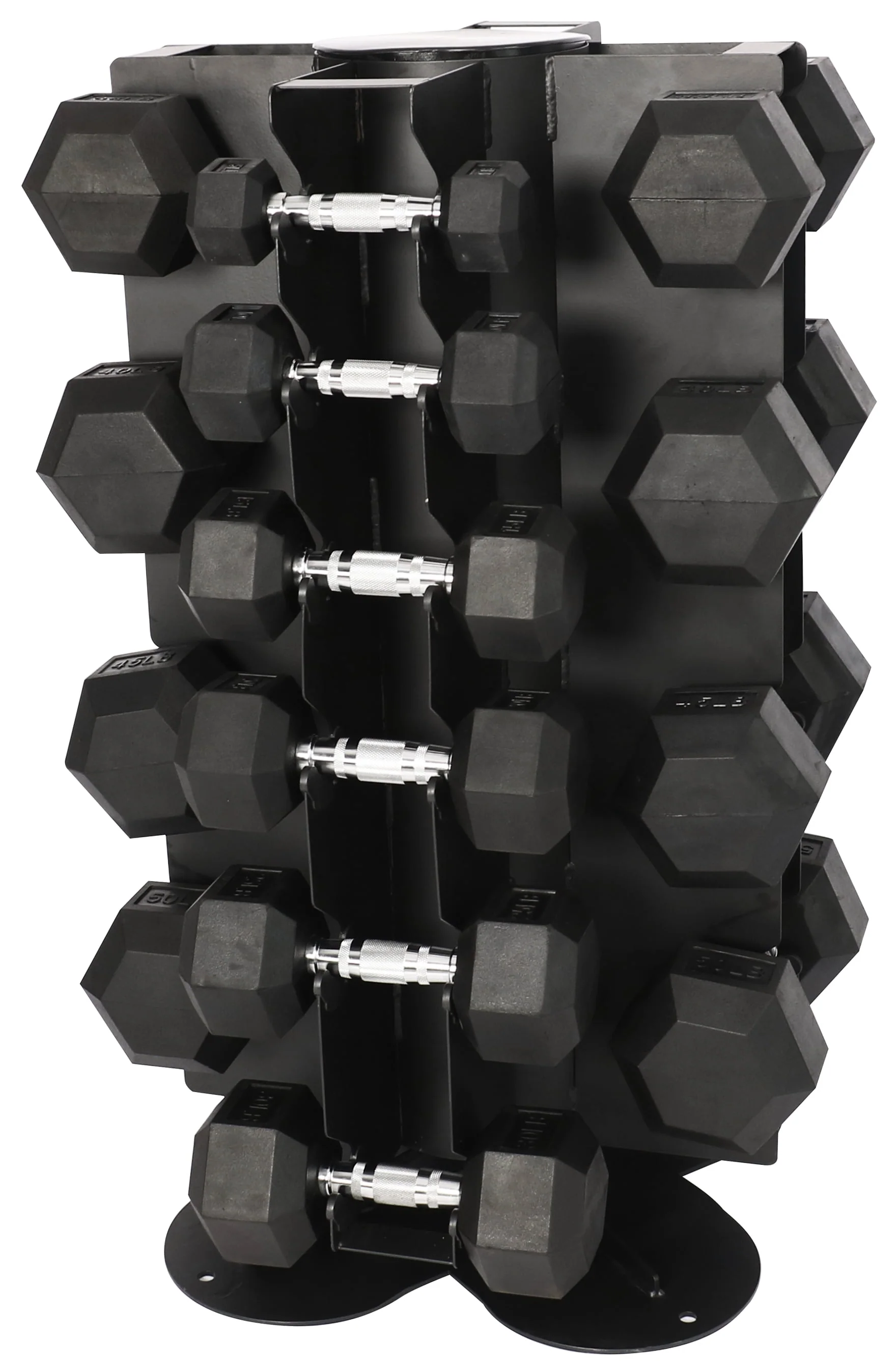 BalanceFrom 150 LB Dumbbell Set with A-Frame Rack, Pair of 5, 10, 15, 20, 25 LB
