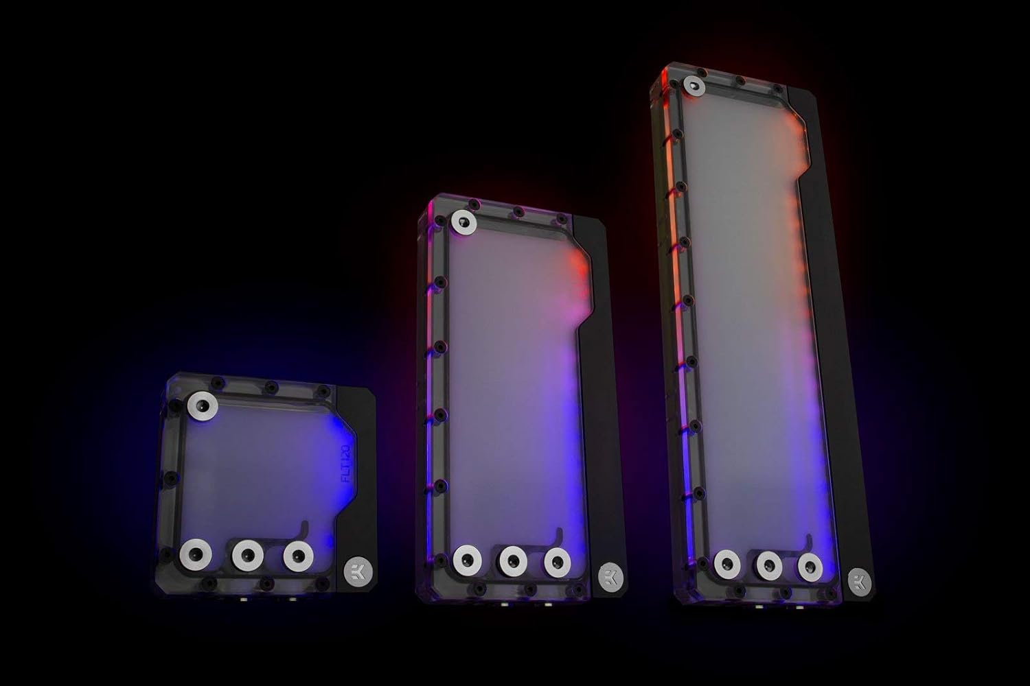 EKWB EK-Quantum Volume FLT 120 Reservoir, Digital RGB, Plexi