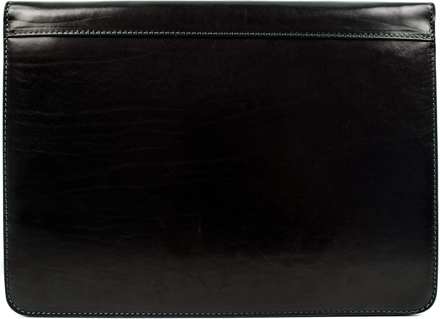 Leather Portfolio Document Folder Handcrafted Case Brown Time Resistance