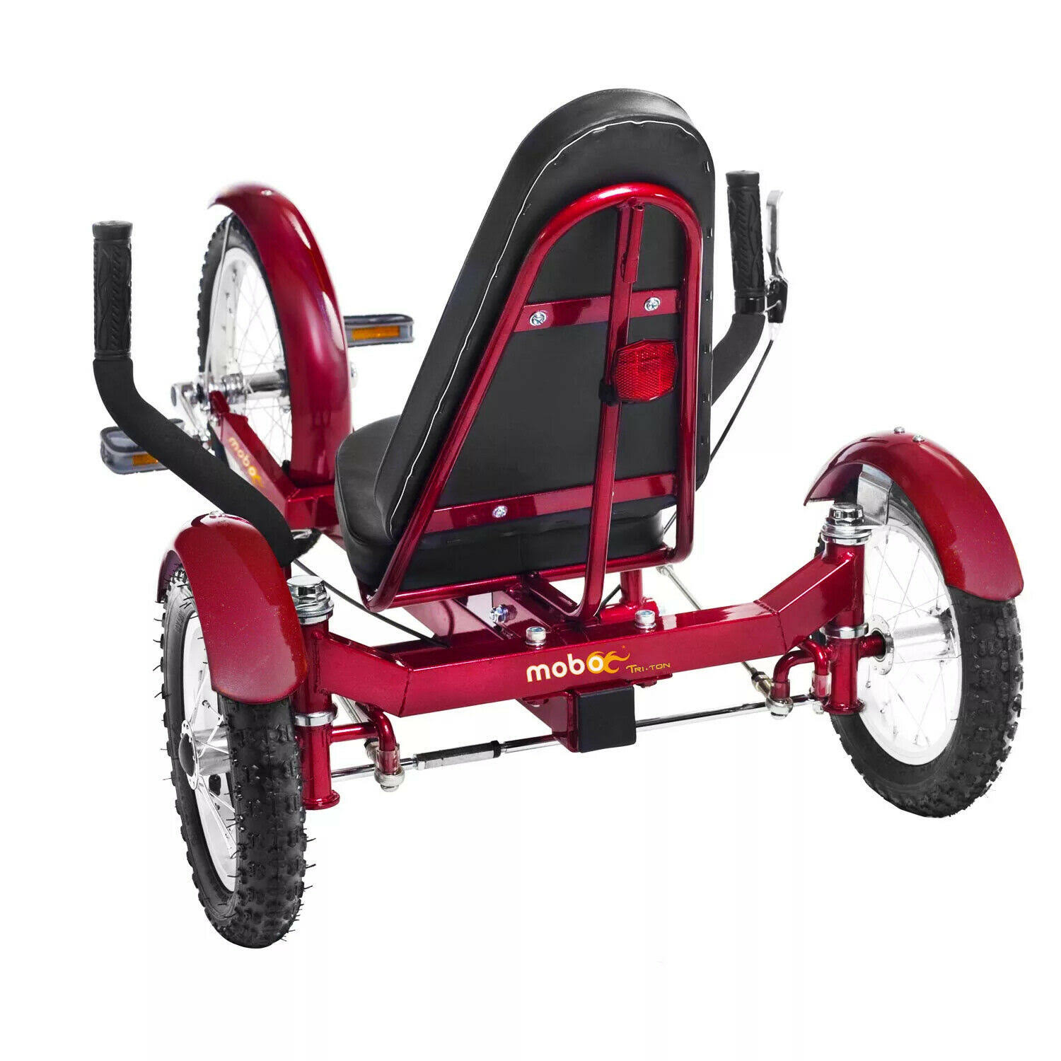 Mobo Triton The Ultimate Three Wheeled Cruiser - 16 in. - Red