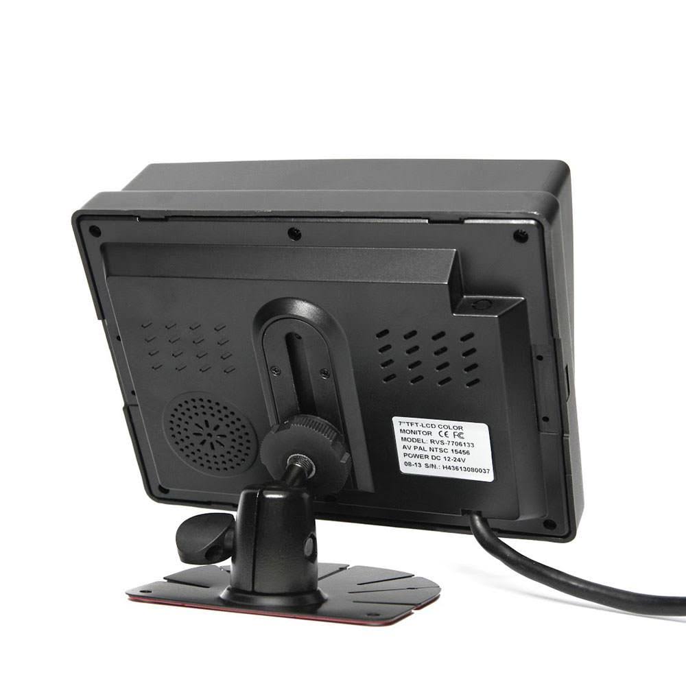 Rear View Safety RVS-770614-213 Backup Camera System - Two Camera Setup with Trailer Tow Quick Connect Kit
