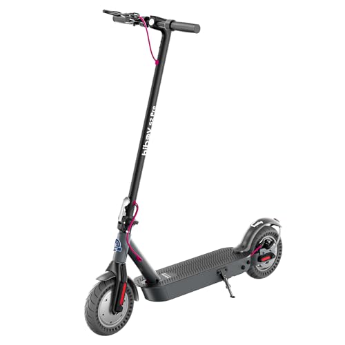 Hiboy S2 Series Electric Scooter, 8.5"-12" Tires, Up to 17-38 Miles Range, 350W/500W Powerful Motor & 19/23 MPH Portable Folding Commuting Electric Scooter for Adults with Double Braking System