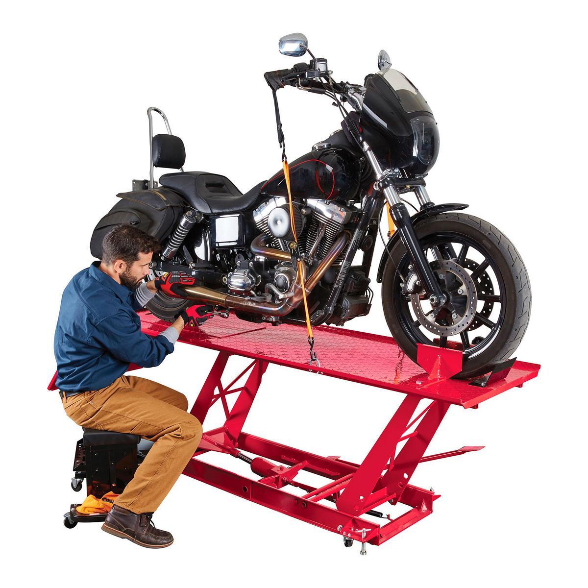 PITTSBURGH 1000 lb. Steel Motorcycle Lift