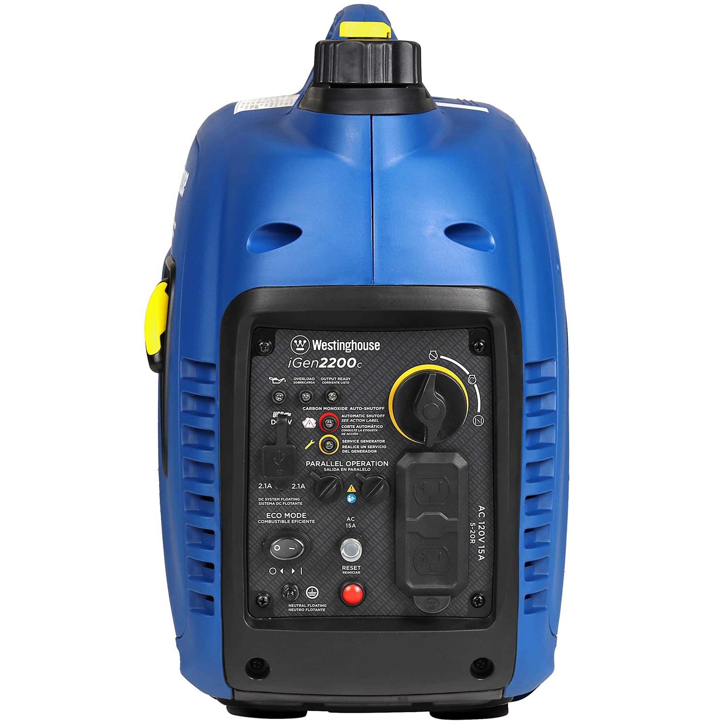 Westinghouse 2200 Peak Watt Gas Powered Portable Inverter Generator with CO Sensor - Shop Hardware Tools Online Store