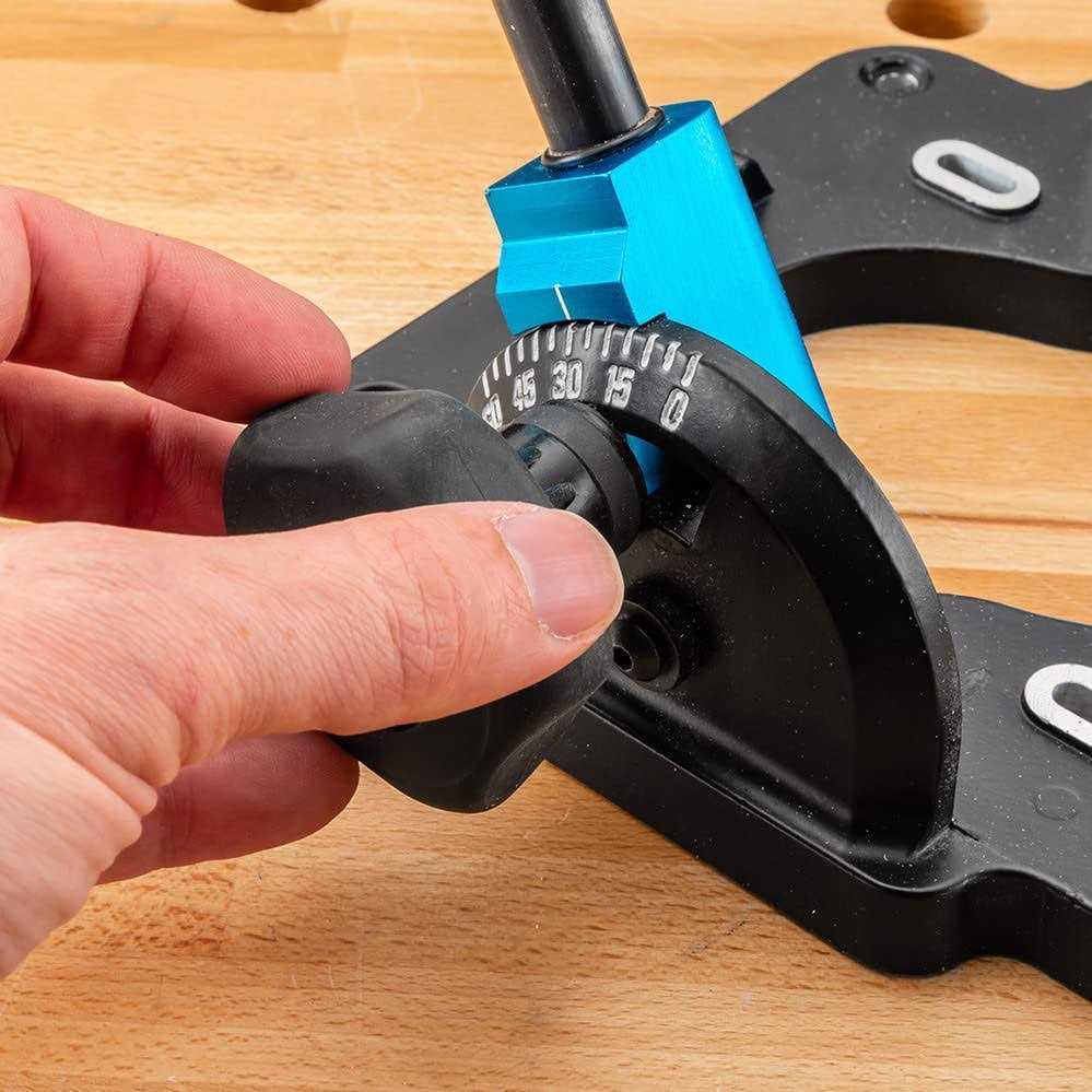 Rockler Drill Guide w/Chuck Key Full-Size Drill Press Accessories for Small Shops - Shop Hardware Tools Online Store