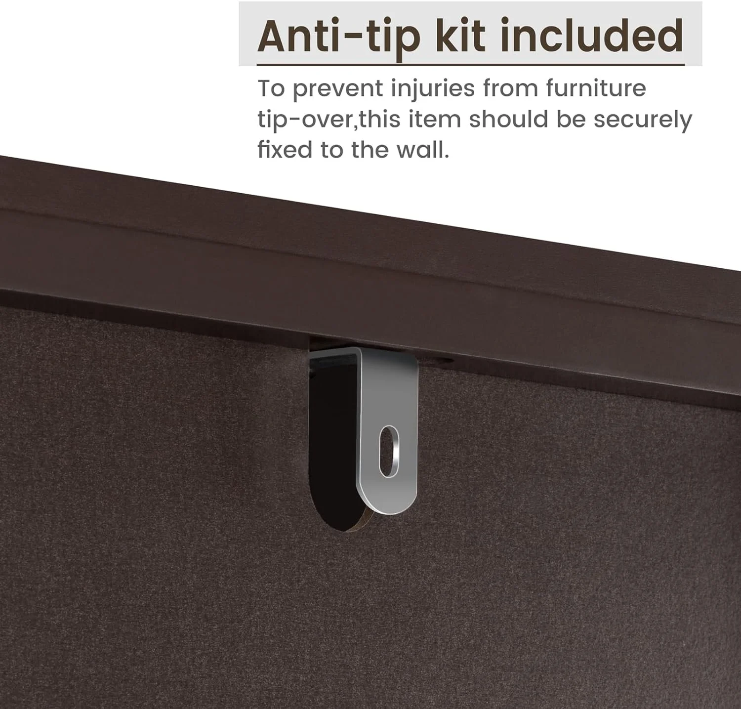 FJU Over The Toilet Cabinet for Bathroom Storage, Over Toilet Storage Cabinet, Above Toilet Storage with 2 Doors and Adjustable Shelf Space Saver Cabinet Over Toilet Bathroom Organizer ()