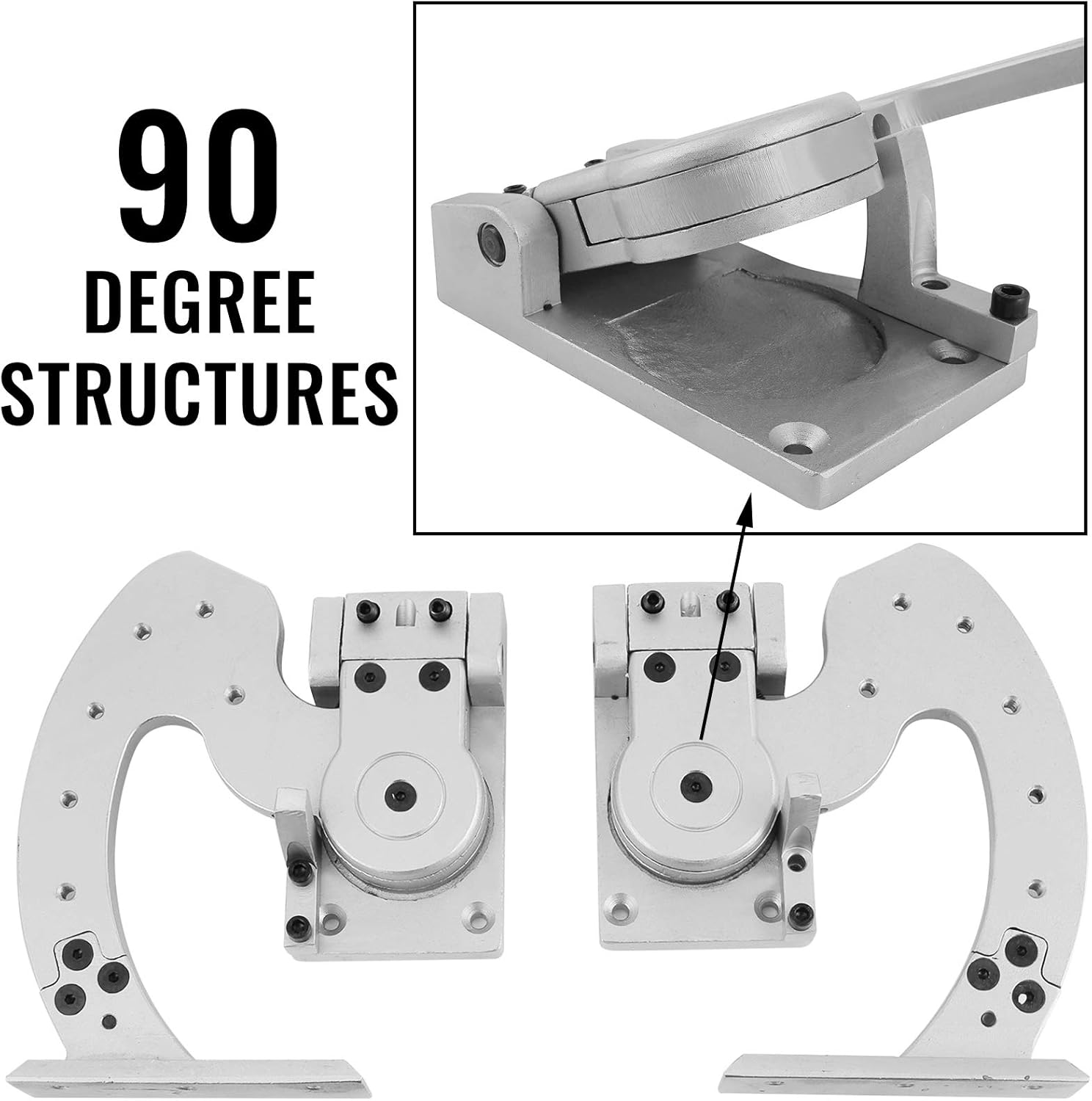 Mophorn Universal Lambo Door Kit Bolt On Vertical Doors Hinge Kit Fit for Audi Dodge Ford Honda Toyota Nissan Chevrolet etc. 90 Degree Vertical Lambo Door Conversion Kit (Universal)
