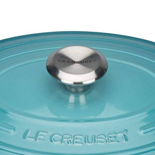 Le Creuset Signature Cast Iron 5-Quart Caribbean Oval Dutch Oven