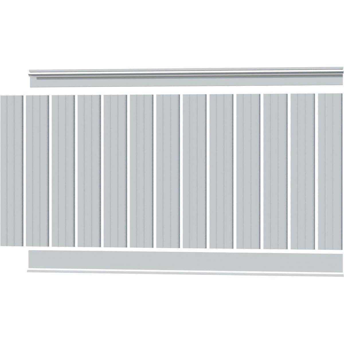 Ekena Millwork Height Deluxe Beadboard 8′ PVC Wainscoting Kit