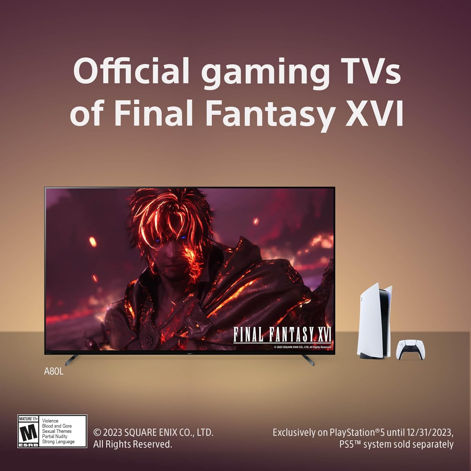Sony OLED 65 inch BRAVIA XR A80L Series 4K Ultra HD TV