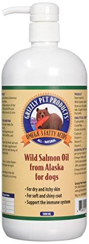 Grizzly Salmon Oil for Dogs 1000 ml